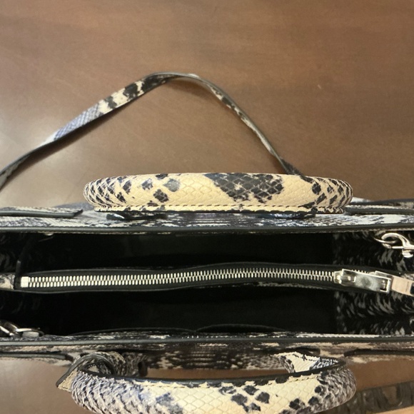 Vintage Python St Laurent Sac Du Jour - Picture 3 of 7